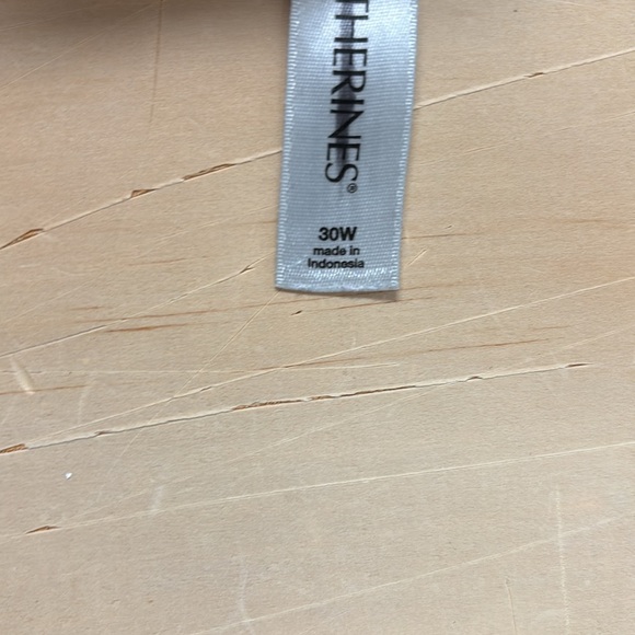 Catherines Ladies Swimsuit Black On Bottom W/Multi-Colored Top Size 30W - Picture 3 of 16